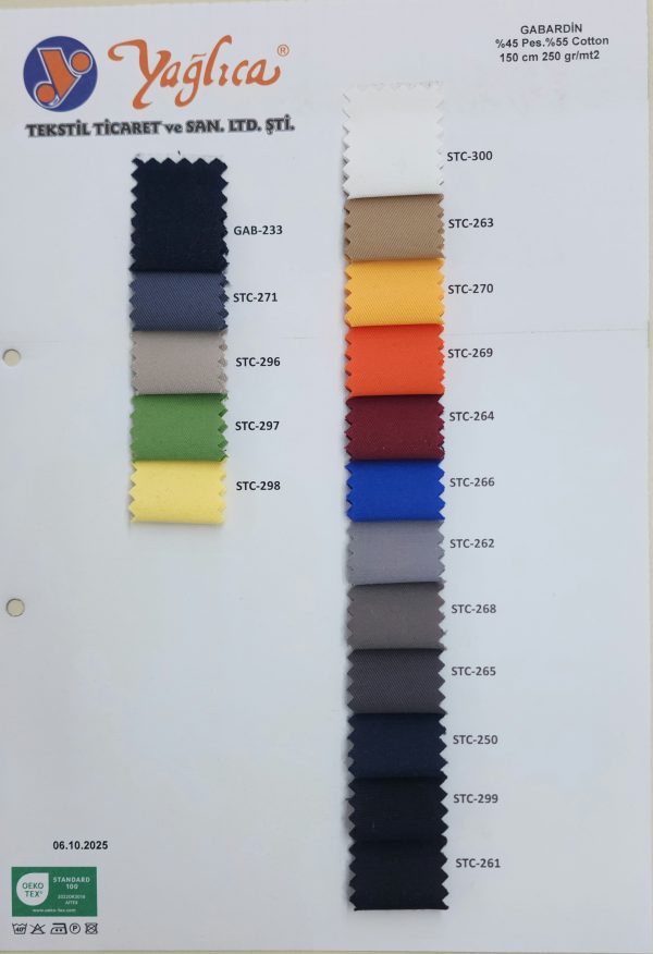Gabardin 250 Gr